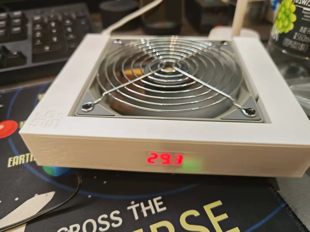 Soft Router Thermostatic Cooler by Sin MakerWorld: Download Free 3D Models