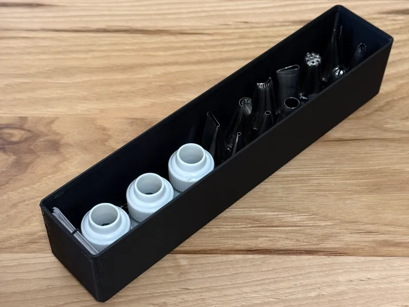 Ateco 14 Piece Pastry Bag Kit v2 Gridfinity 1x5