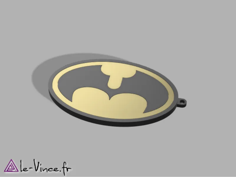 porte clé pas batman