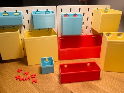 SKADIS Storage Bin Collection - 17 Optimized Sizes