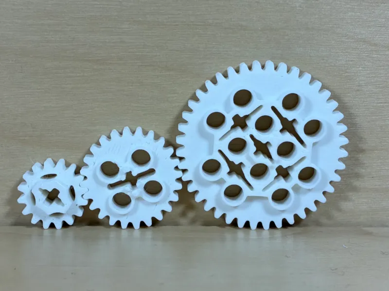 Brick Building Gears