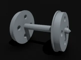 OO/HO Model train wheels