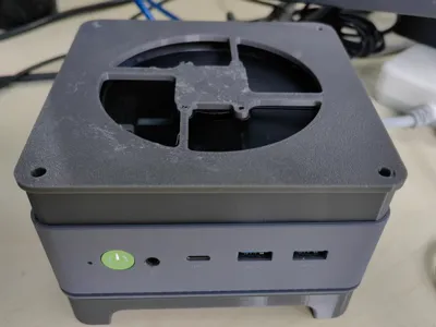 GMK K6 Case Cooling Fan Mod
