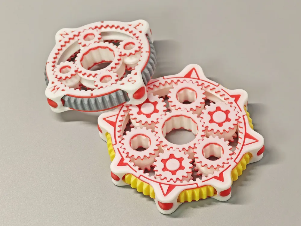 Fidget Compass Super Smooth Planetary Gear Fidget Spinner Compass fidget toy TA3 ...