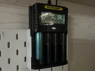 NITECORE-UMS4充电器宜家洞洞板挂载配件