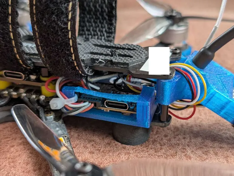 DarwinFPV BabyApe II - DJI O4 lite soft mount