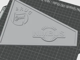 Nimbus Tank Plakette