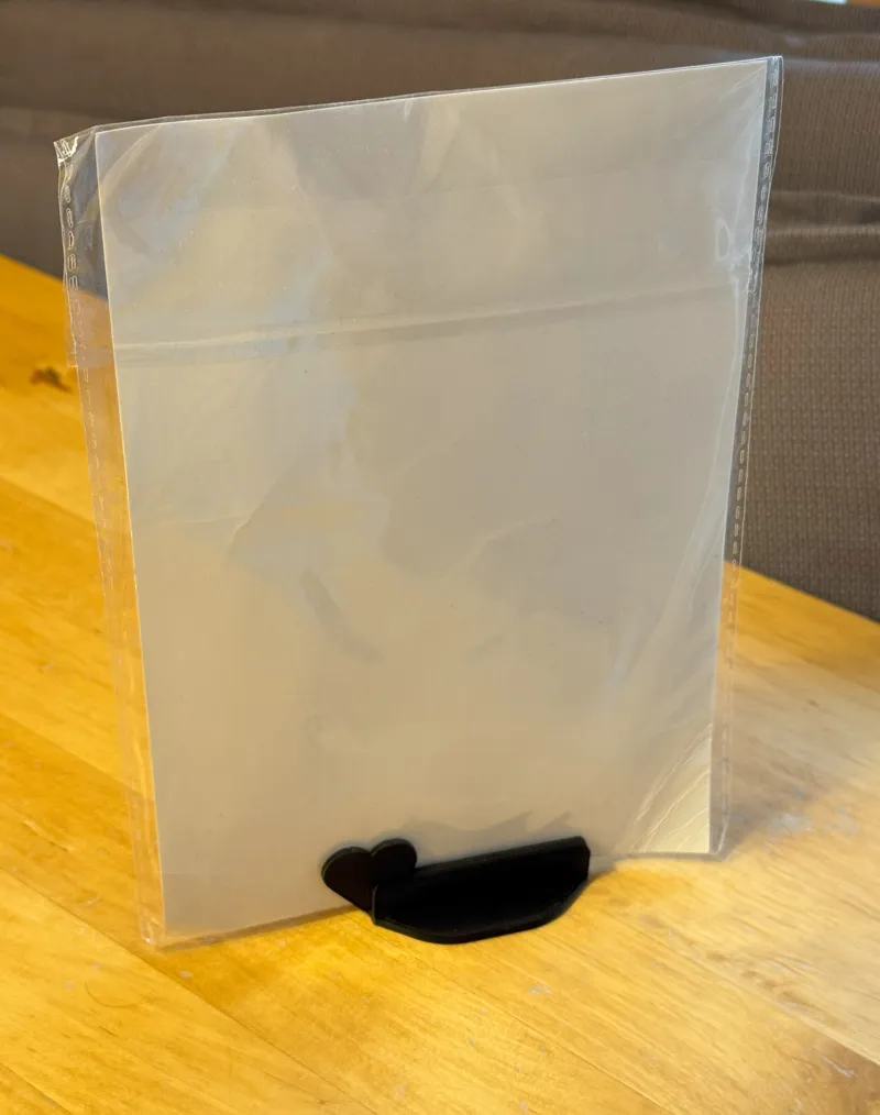 menu card stand