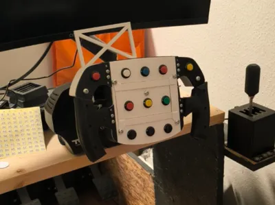 F1 Steering Wheel for Sim Racing (reference design)