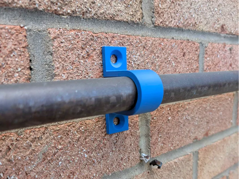 Customisable Cable/ Pipe Clip (Remixed)
