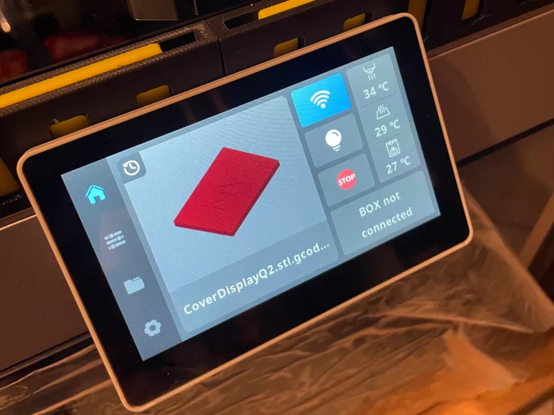 QIDI Q2 Display Cover Protection