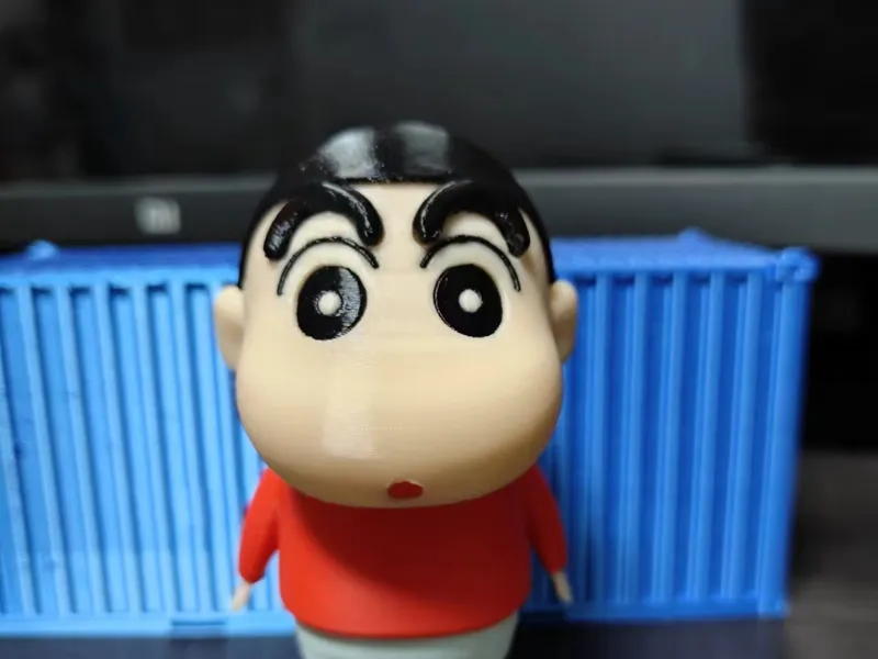 蜡笔小新 _ クレヨンしんちゃん _ Crayon Shin-chan 头部多色打印方案