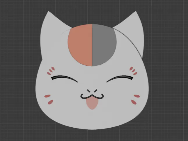 猫老师平面-耳朵可动版