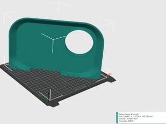 Costco Cart Tray - for 220x220x250 plate