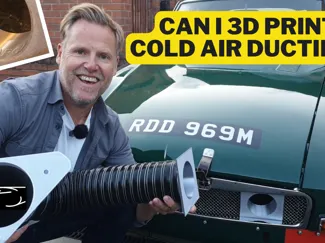 MG B BGT Cold air inlet connectors 