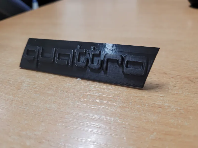 Audi grille emblem  