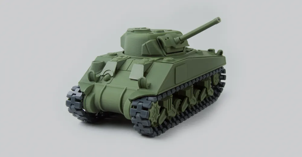 Medium Tank Model M4 medium tank (Sherman tank) by 香山 MakerWorld: Download Free 3D Models