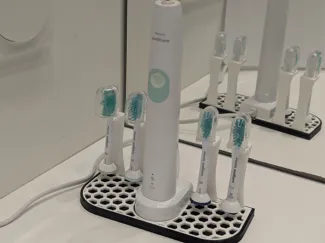 Philips Sonicare 4xBrush Head+Charger Stand/Holder
