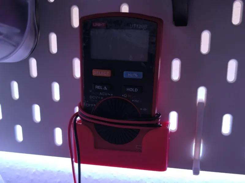 Skadis multimeter mount
