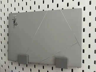 宜家洞洞板笔记本电脑支架
