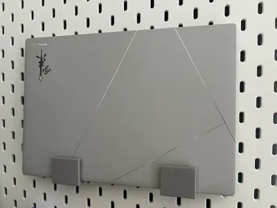 IKEA Skadis Laptop Stand