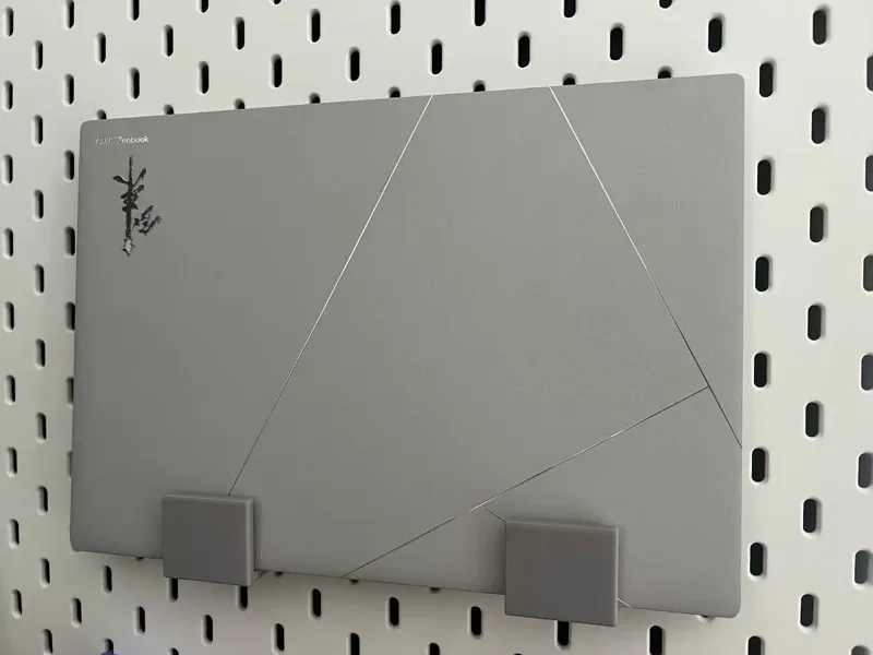 宜家洞洞板笔记本电脑支架