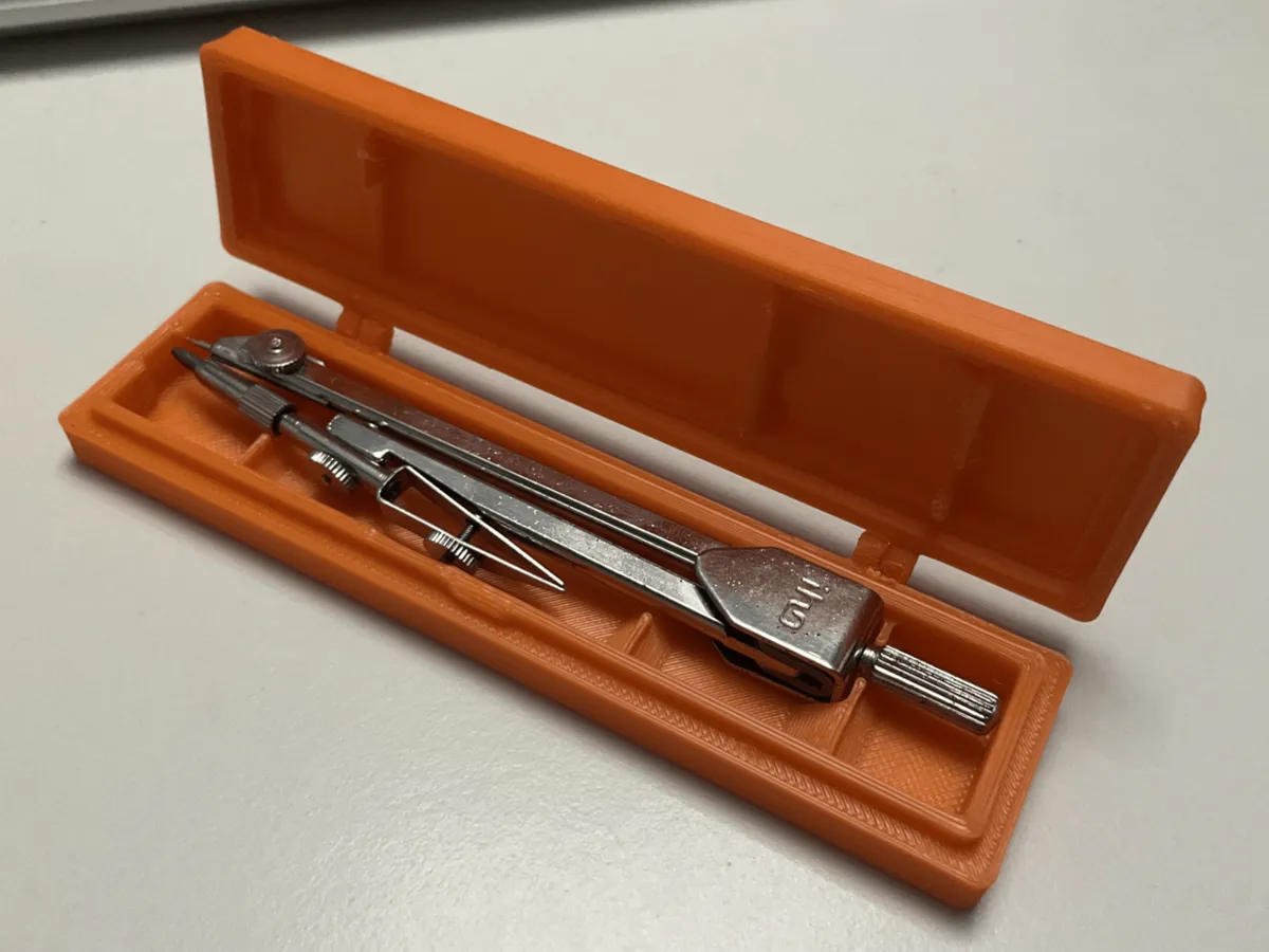 Tool steel compass box compass box - Free 3D Print Model - MakerWorld