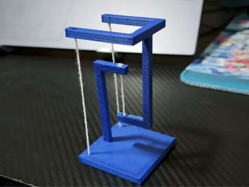 整体张拉结构悬浮摆件