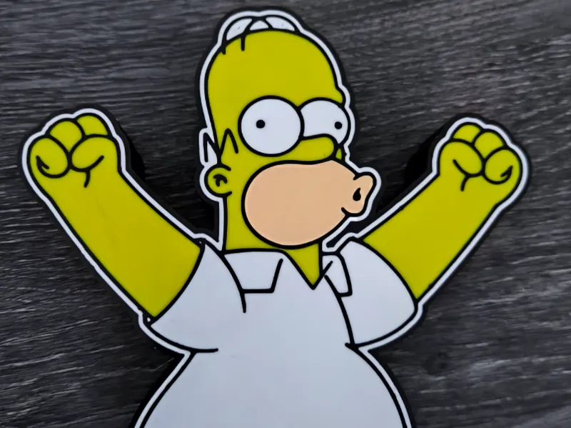 Homer Simpson Lampe