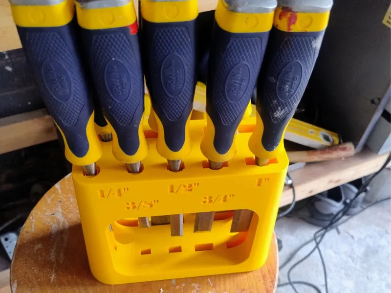 Benchtop Chisel Holder