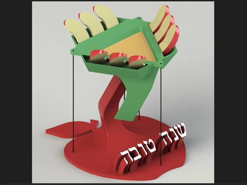 Honey & Apple Holder