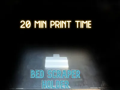 Creality Bed Scraper Holder