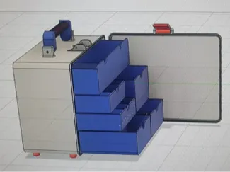 VALIGETTA Tamiya Porta Attrezzi
