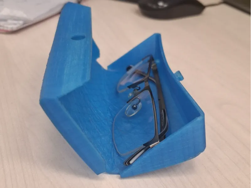 TPU 3D Printed Glasses Case