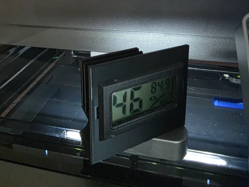 Square Hygrometer Holder for ACE Pro Lid