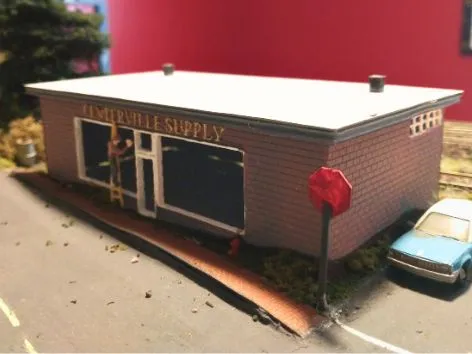Hardware Store HO Scale Centerville Supply