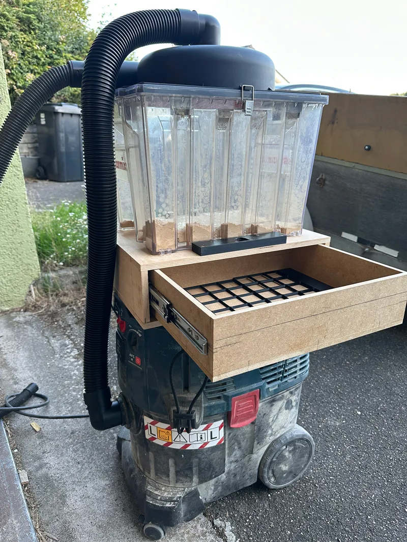 Bosch GAS 35 L <=> Starmixx Dustfixx Adapter