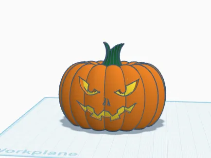 halloween pumpkin by AK_3D MakerWorld: Download Free 3D Models