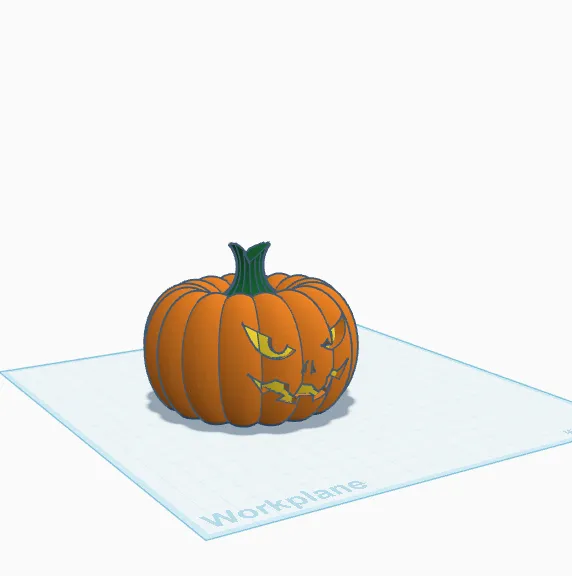 halloween pumpkin by AK_3D MakerWorld: Download Free 3D Models