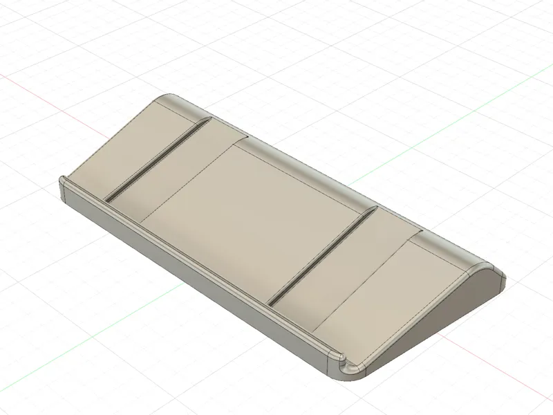 Smartphone holder for MG4