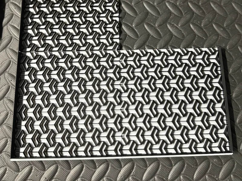 LED Matrix Shadow Wobble