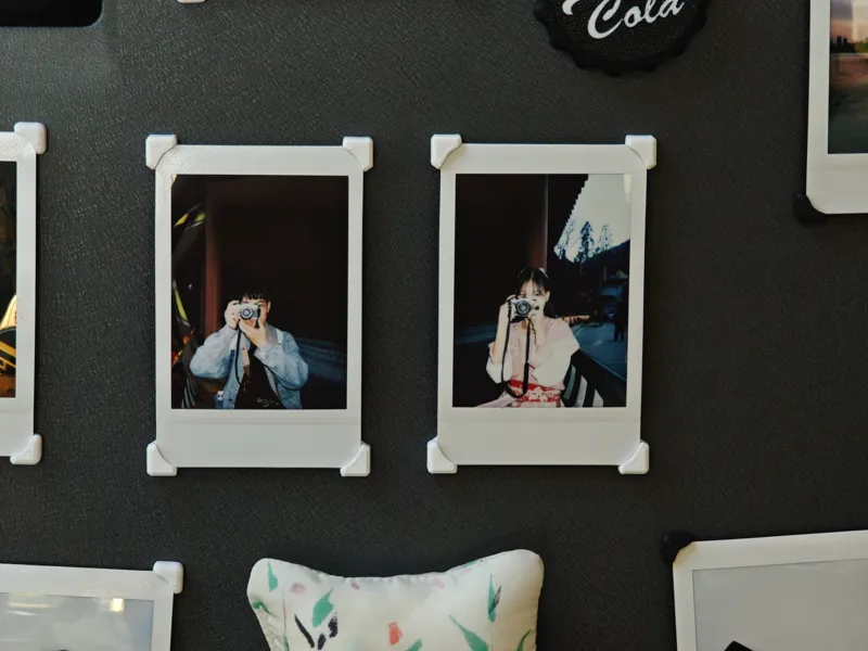 富士拍立得instax mini相纸冰箱贴