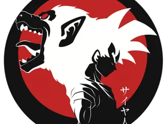 dragon ball z goku/great Ape lightbox