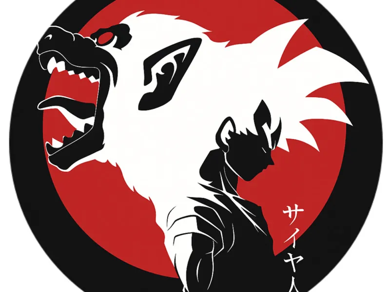 dragon ball z goku/great Ape lightbox