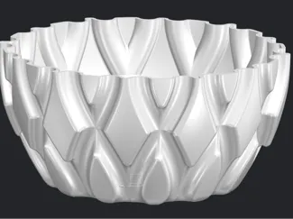 Modern decorative pot