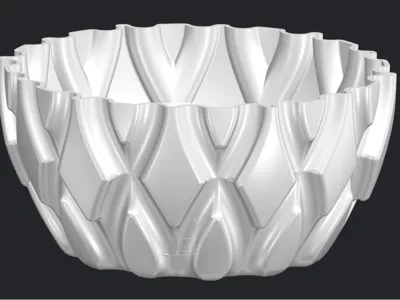 Modern decorative pot