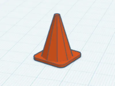Miniature Safety Cone
