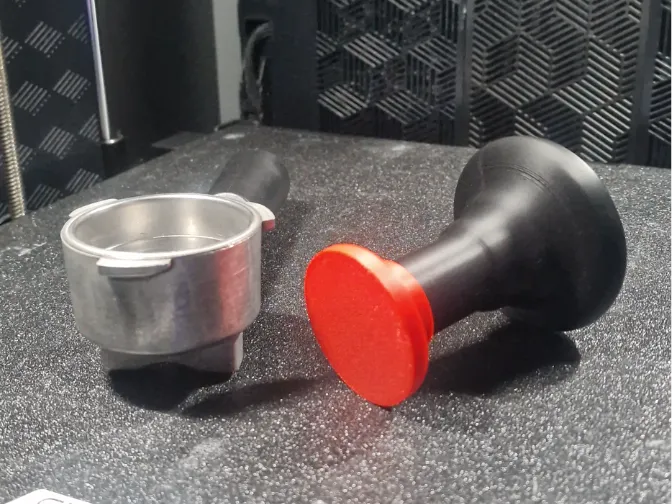 coffe push  tool machine