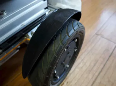 Aluminum profile kart rear wheel cover