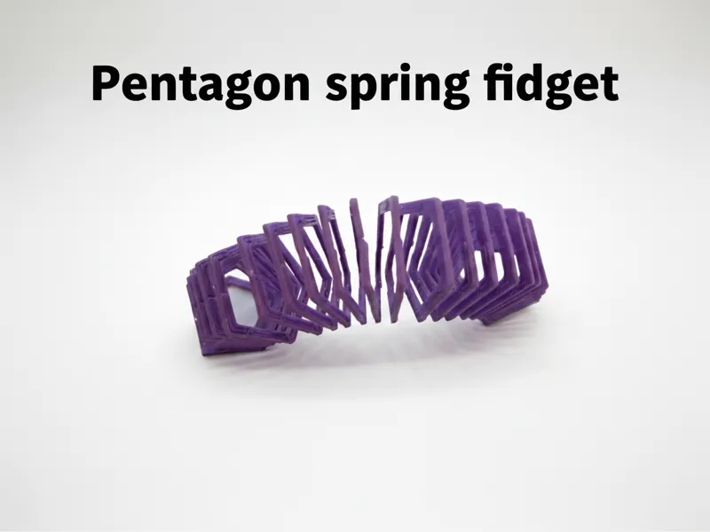 Pentagon spring fidget